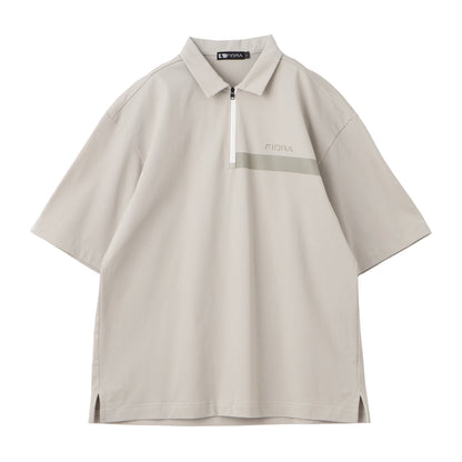Zip Line Polo [Men's] Sand Beige