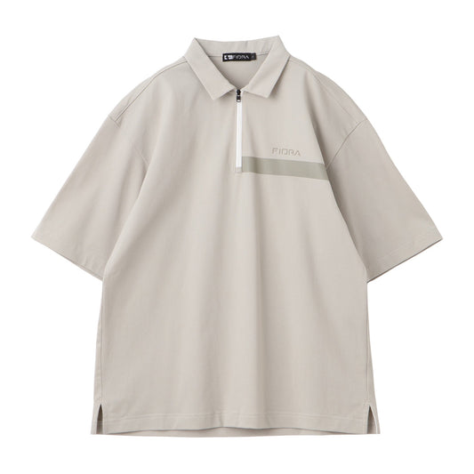 Zip Line Polo [Men's] Sand Beige