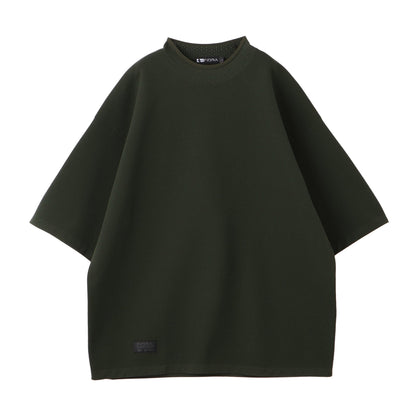 Knit Mock Neck [Men's] Khaki