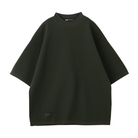 Knit Mock Neck [Men's] Khaki