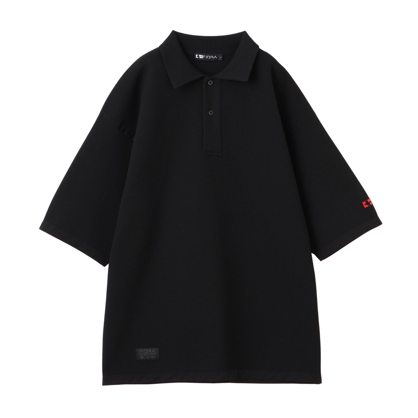 Knit Polo Shirt [Men's] Black
